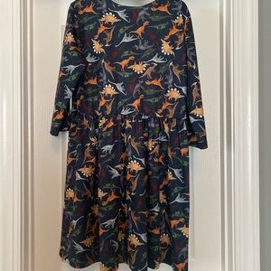 LaVieLente 3/4 sleeve Dinosaur dress, size XL